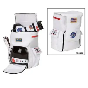 Polyester and Faux Leather Astronaut Back Pack