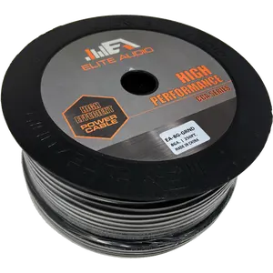 Elite Audio 8 AWG Ground Cable – Durable & Flexible Power Wire