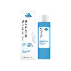 SKIN BALANCING MULTI PEPTIDE TONER, Salicylic Acid, BHA Exfoliant, Gently Exfoliate, Daily Hydrating & Soothing Toner,  Radiant Skin, Restores Balance, Softens Texture & Boosts Natural Glow, 3.4 fl oz.