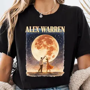 Vintage Retro 90s Alex Warren Shirt, Graphic Tees, Unisex Y2K Cotton Tee, Streetwear WAG