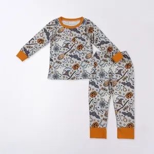 Halloween pumpkin Kids pajamas