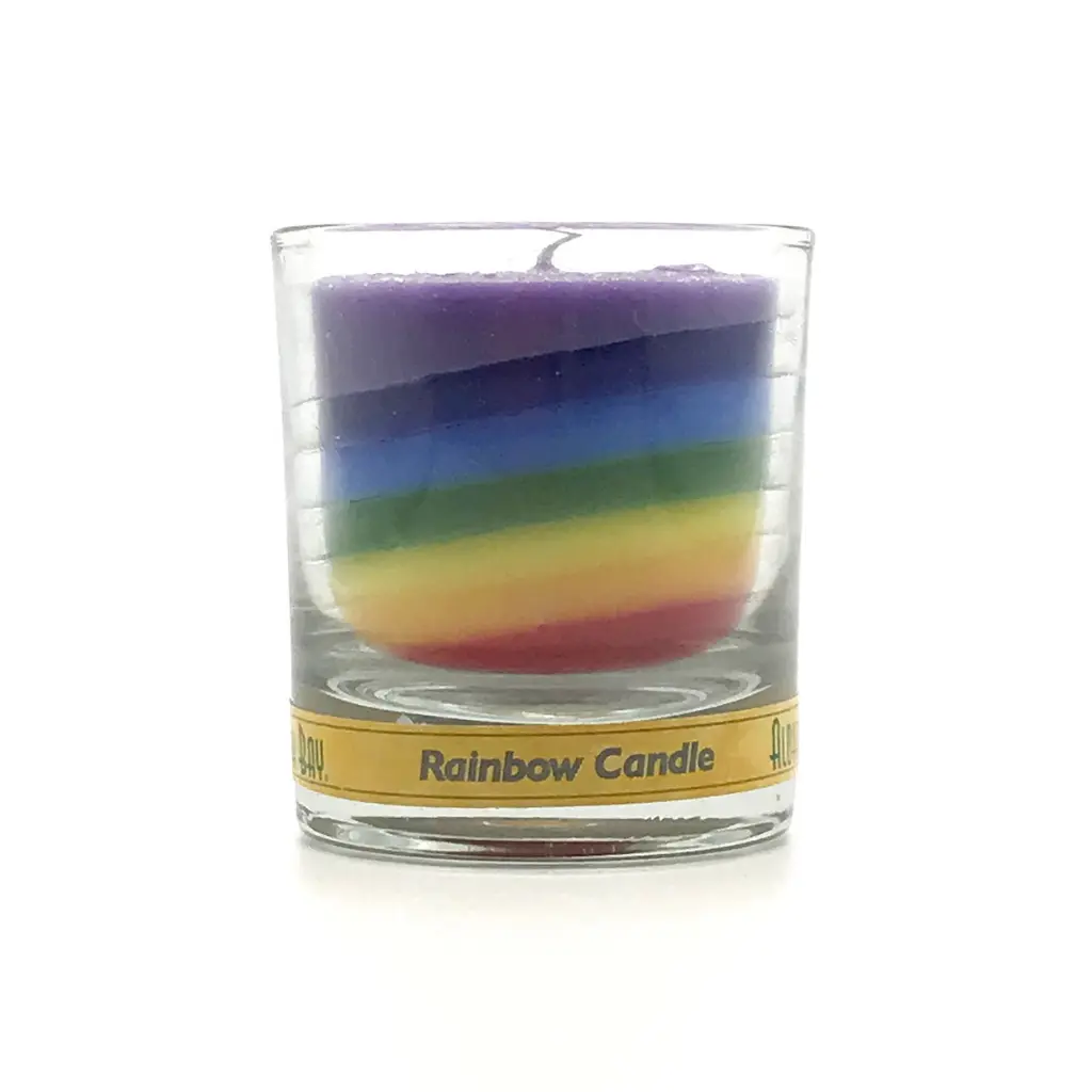 Rainbow Votive Candle Rainbow Votive Candle