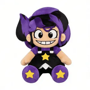 Poppy Playtime Chapter 5 Lily Lovebraid Plush Toy – Cute Purple-Haired Stuffed Doll, Collectible Figure for Fans, Perfect Birthday & Christmas Gift for Kids & Adults