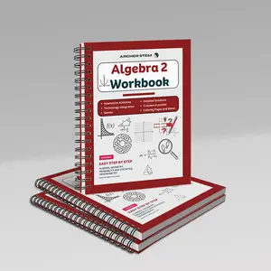 Algebra 2 Workbook-Interactive & Engaging Math Activities for High School student