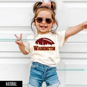 [Sale Up To 50%] Washington Football Vintage Men, Women and Youth T-Shirt, Washington Kids Commander Tee, Washington Fan Gift, Washington T-Shirt, Trendy USA Cotton Fabric