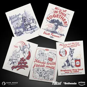 Fallout (Amazon): The Nuclear Family Screenprint Bundle