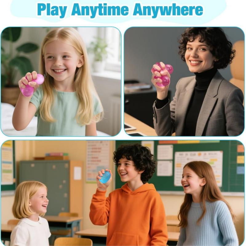 need  oh  glow  in  the  dark Squishy Fidget Toys Stress for Kids and Adults, Super Solid Jelly-Like Squeeze Ball, Sensory for Stress Relief, Birthday Gifts and Party Favors