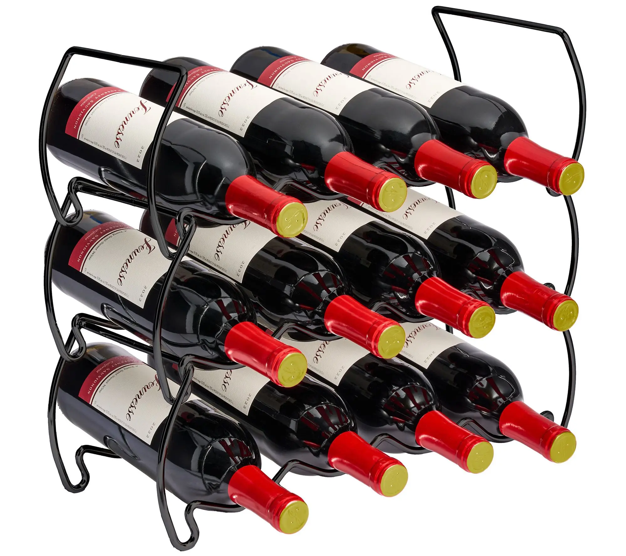 Sorbus 3-Tier Wine Rack