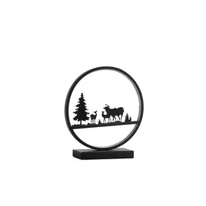 Bedside Lamp, LED Table Lamp, Desk Lamps for Room Decor, Illusion Night Light for Anniversary Valentines Birthday