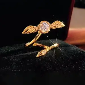 Magical Golden Wing Ring