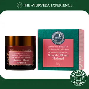 Smooth-Sorbet | Oil-Free Face Gel Crème | For Apparent Wrinkle-Filling Effect, Clarity, Smoothness & Hydration