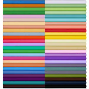 50 Pcs 10 x 10 Inch Cotton Square Quilting Sewing Patchwork Bundles for DIY Craft Sewing Clothing(Pure Pattern)
