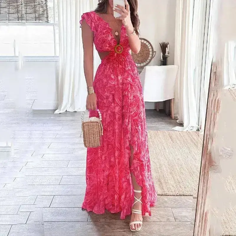 sachin and babi light blue dress Beach Wedding Guest Dresses Floaty Evening Dresses Wedding Guest Dresses  Azazie Atelier Collection