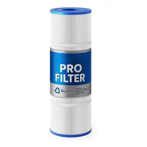 Upgraded C500 Pool Filter Cartridges, Compatible with Hayward C500, CX500RE, 5oz Heavy Duty Fabric for Superior Filtration & Durability, Replaces Pleatco PA50, Unicel C-7656, Filbur FC-1240