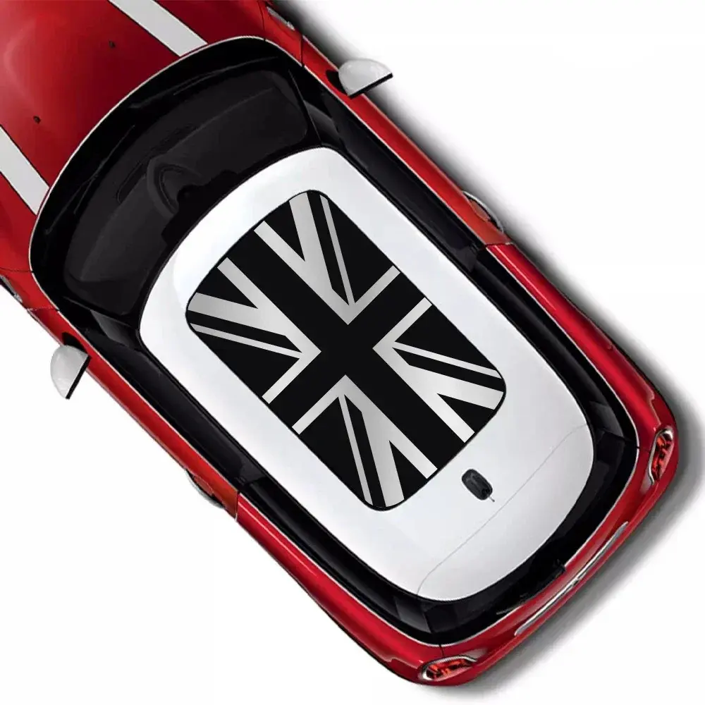 Creative Car Sunroof Union Jack Roof Window Film Vinyl Sunshade Sticker Decal For MINI Cooper JCW One F54 F55 F56 F60 R53 R55