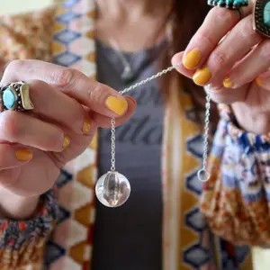 Lemurian Quartz Pendulum | Dowsing Pendulumlum | Divination