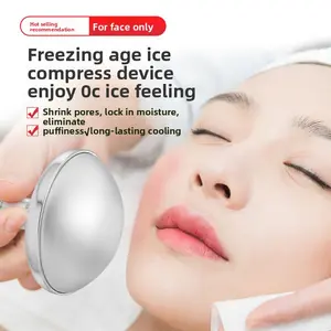 Ice Cooling Beauty Device – Facial Cold Therapy Tool, Home Use Ice Hammer, Cryo Beauty Instrument, Skin Massager, Ice Cooling Tool, Puffiness Relief Tool, Pore Minimizer, Lifting & Tightening, Morning De-Puffing, Ice Roller, Metal Ice Hammer
