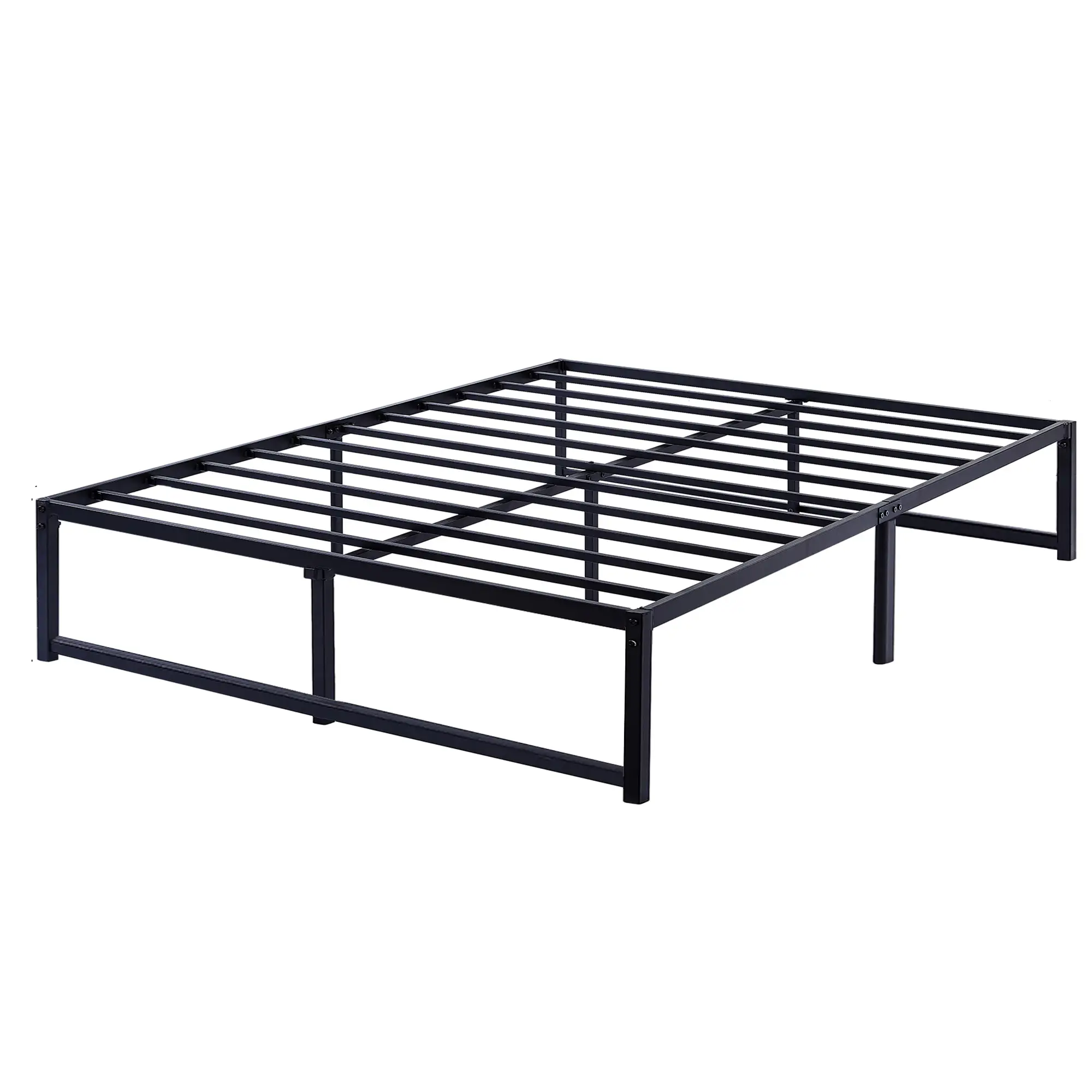 VECELO Platform Bed Frame 14" 16" 18" Height Twin Full Queen King Size Beds Heavy Duty Steel Slat Support,Mattress Foundation,No Box Spring Needed Bed