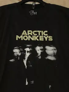 Arctic Monkeys Band Basic black Graphic T-Shirt US Size: S-6XL, All Colors, Gift for Women Men, Made In USA, 100% cotton, Classic Fit, Unisex T-Shirt