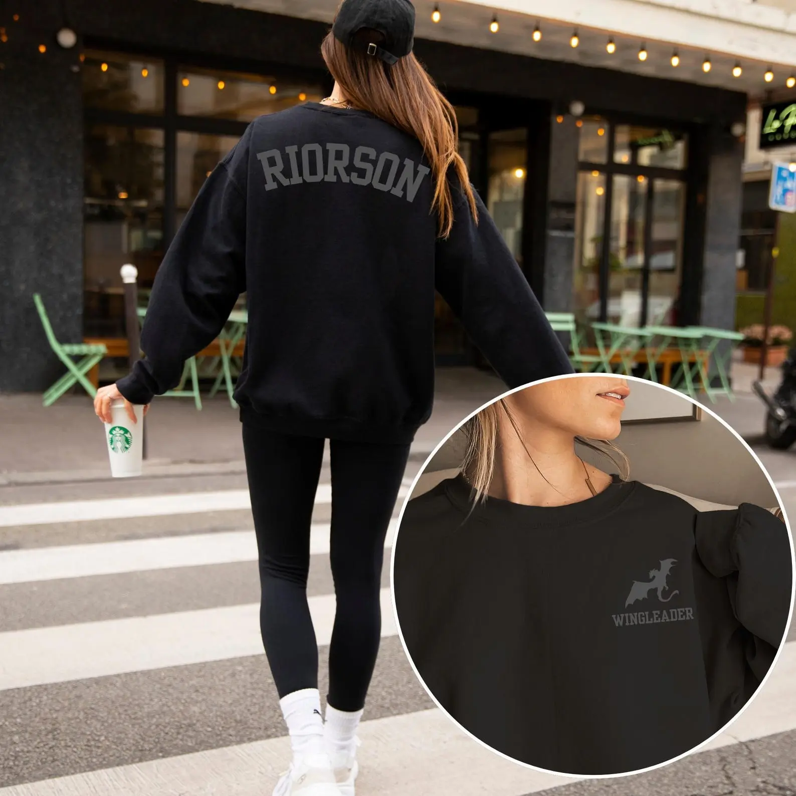 Xaden Riorson Wingleader Sweater, Fourth Wing Merch, Bookish Booktok Onyx Storm Reader Violence Shadow Daddy Onyx Storm Book Merch Gift for Book Lover