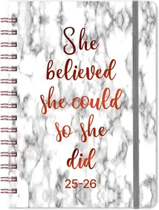 2025-2026 Planner - July 2025-June 2026 Weekly Monthly Planner, Academic Planner 8.43" x 6.3", 2025-2026 Planners Weekly and Monthly with Tabs, Pocket