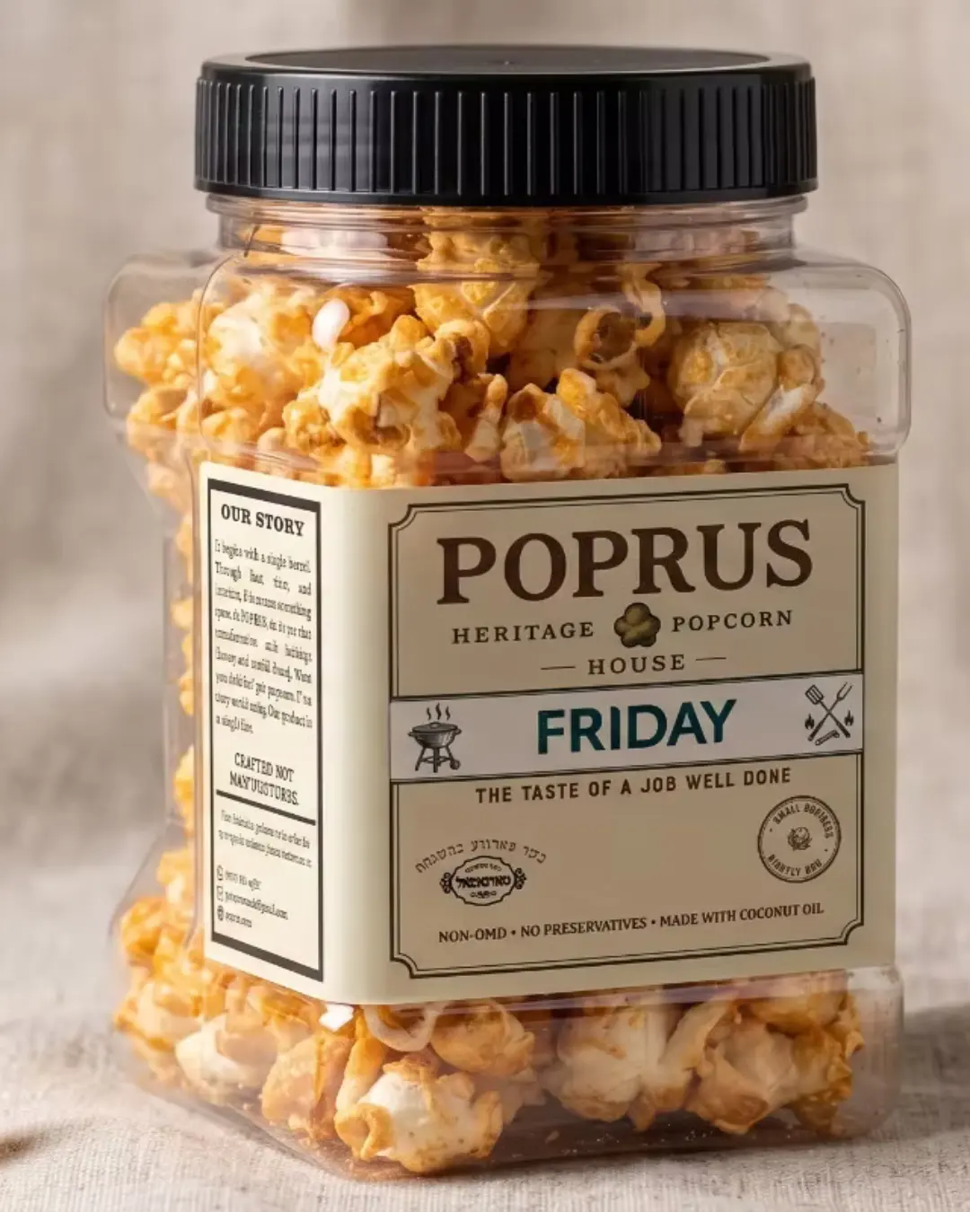 Poprus - Barbecue Friday - Flavored Popcorn