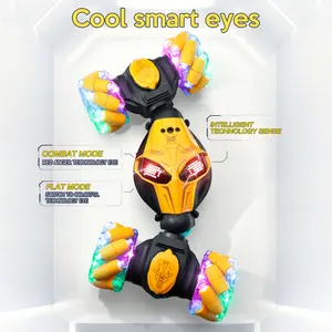 Gesture induction twist car rc remote control deformation car watch remote control car, feel drift stunt off-road vehicle