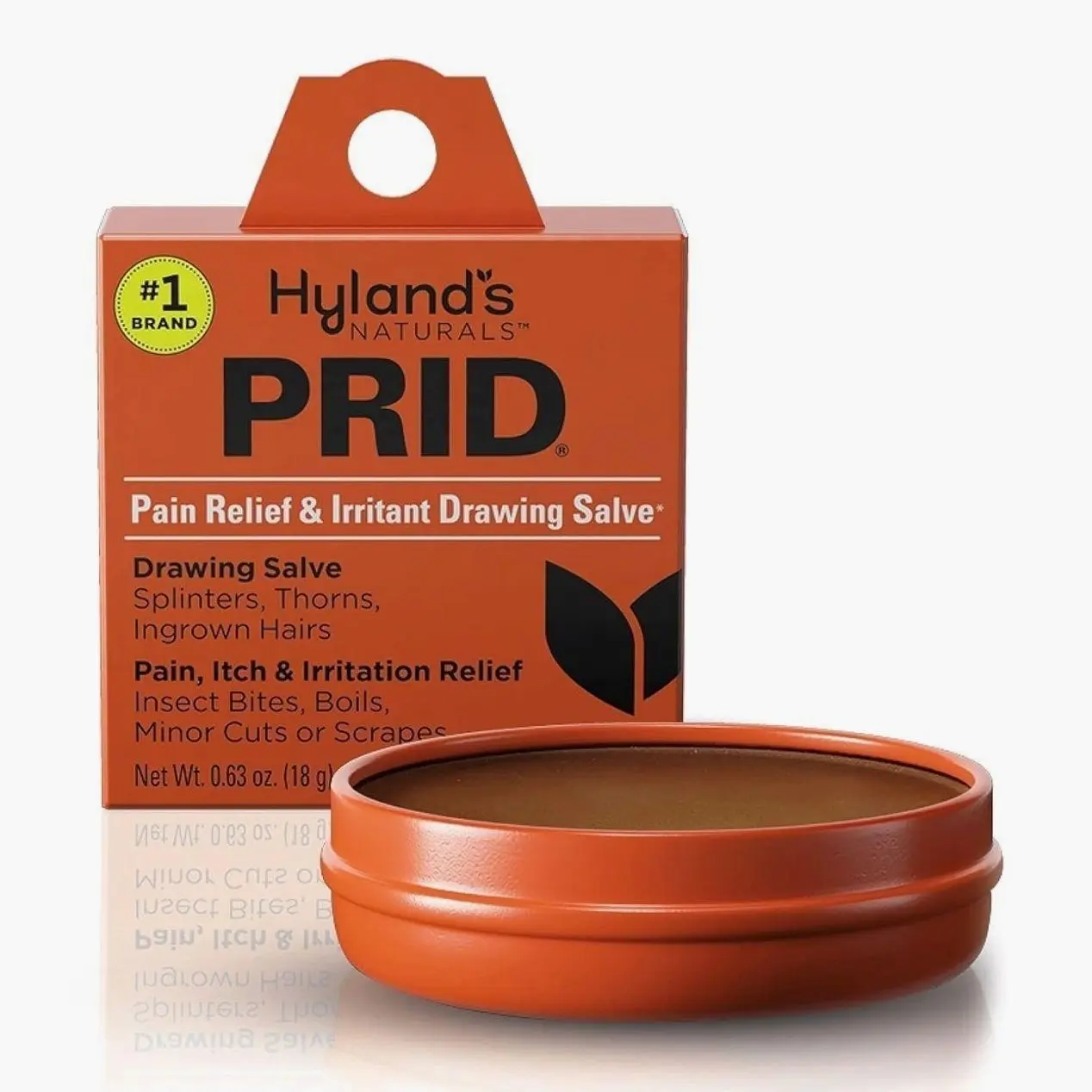 PRID Drawing Salve, Topical Skin Irritation Relief, For Splinters, Thorns, Ingrown Hairs, Itch Relief for Bug Bites, Boils, Minor Cuts and Scrapes, 18 Grams