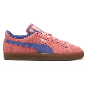 PUMA Mens Suede Supertifo Lace Up Sneakers Shoes Casual - Pink