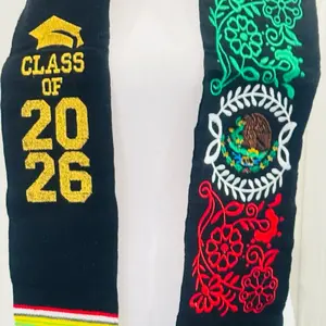 Class of 2026 Graduation Stoles  Flag Design Graduation Sashes for Special Occasion