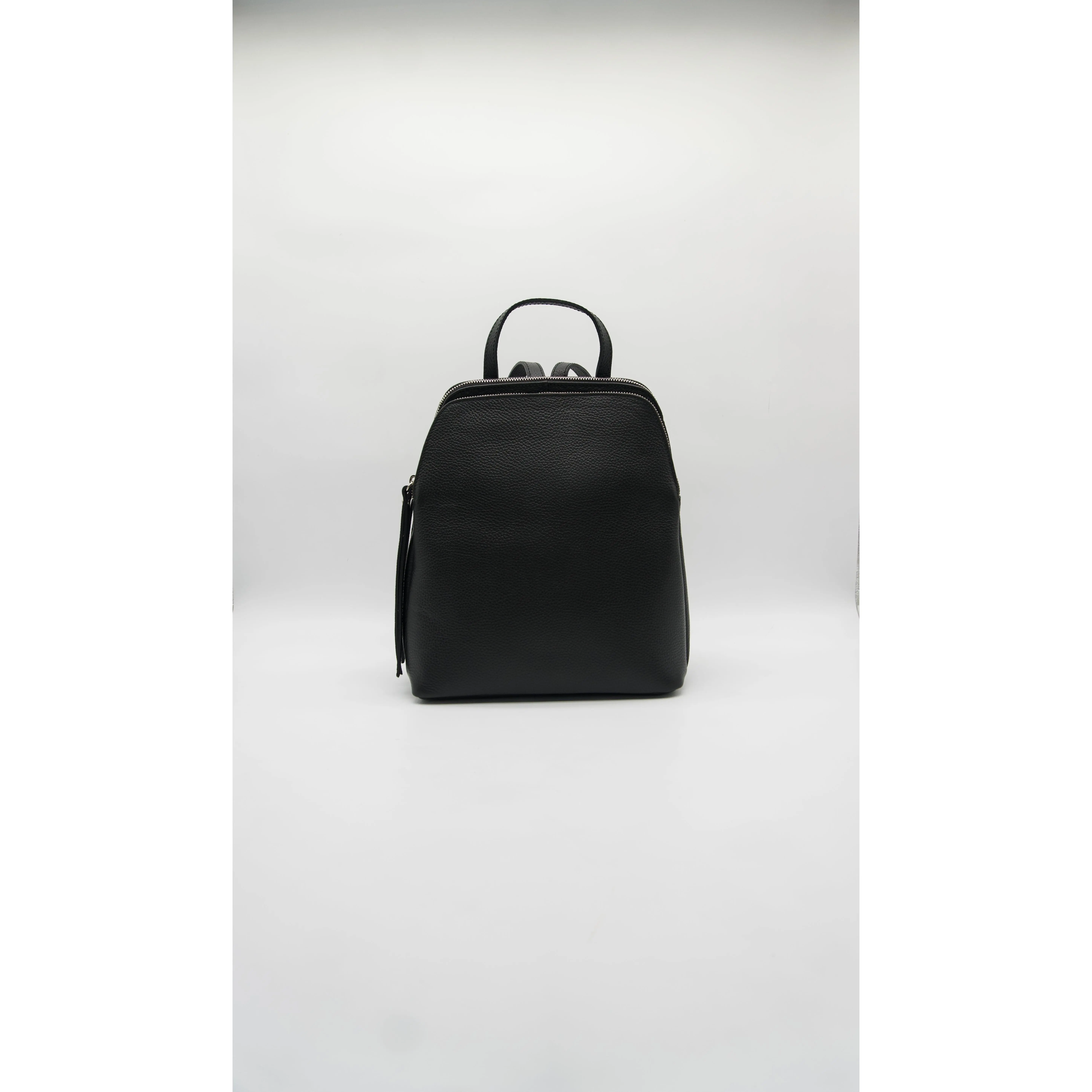 Aurora Italian Leather Backpack