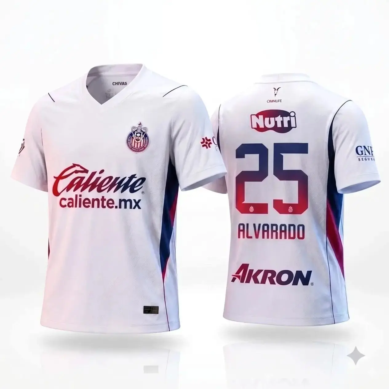 Chivas Guadalajara 2026/2027 Soccer Jersey, Blue Mexico Away Football Shirt, Short Sleeve Fan Jersey, Match Day Sportswear, Unisex Apparel for Men & Women, Gift for Soccer Fanserformance Top, Classic Collar, Match Day & Game Day Fan Apparel