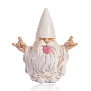Funny Dwarf Outdoor Garden Statue, Durable Resin Craft Material, Home Decor, Garden Accessories, Humorous Miniature Figurine, Perfect for Yard and Patio