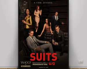 Suits Poster , Wall Art , Wall Prints , Home Decor , Kraft Paper Print , Gift Poster , Tv Series Poster 45775 122