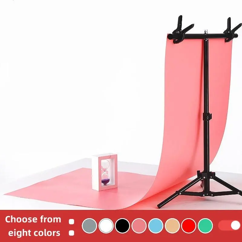 EONIX Solid Color Background Board, PVC Photography Panel, Desktop Background Board for Small Products, Cosmetics, Food, and Portrait Background Shooting, Camera, Photography Camera Accessories, Backdrop Stand, Photoshoot Accessories