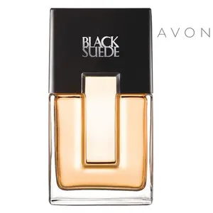 Avon Black Suede Eau de Toilette 3.4 fl. oz. - Fresh Aromatic Fragrance with Bergamot & Amber Notes Woody Musk Citrus Cologne Perfume