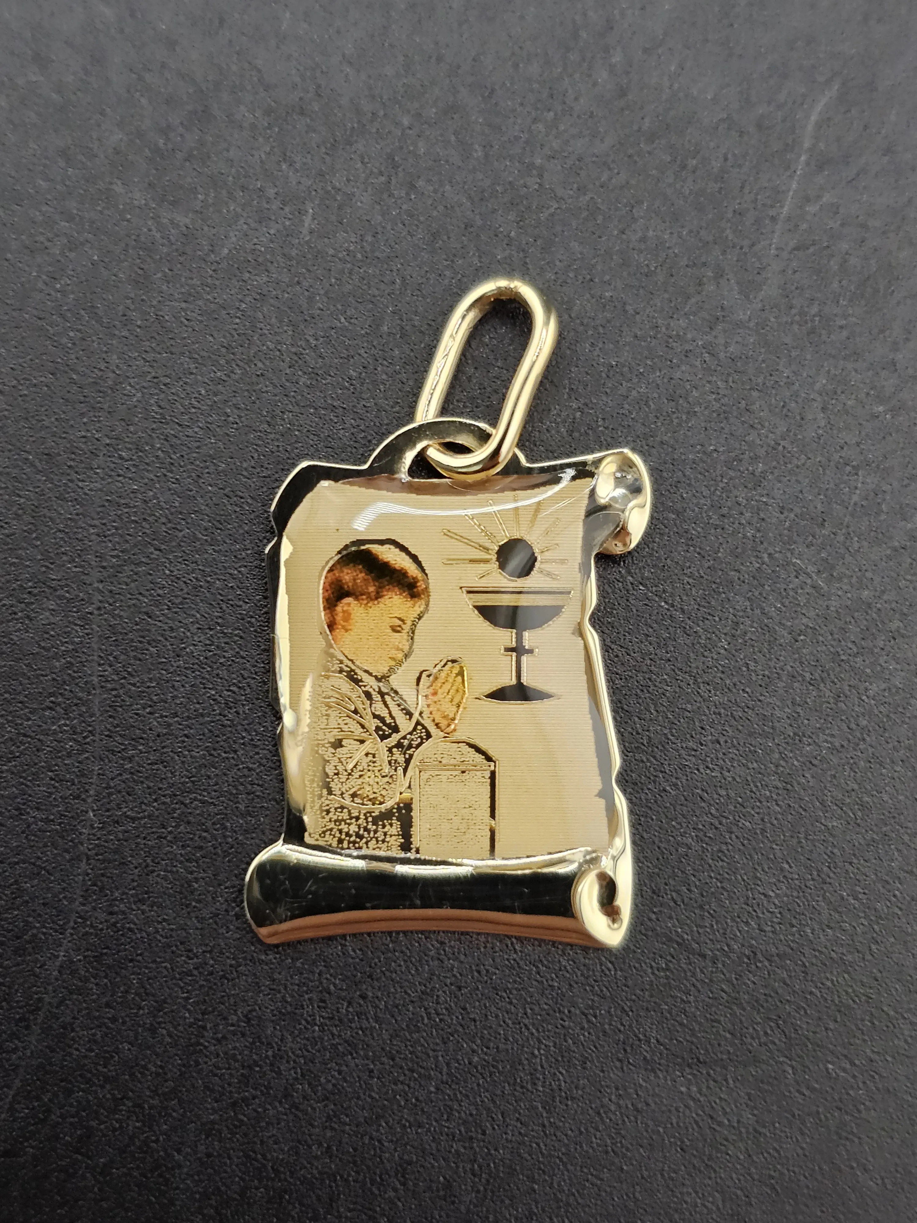 14K Gold Pendant - First Holy Communion