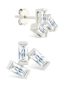 Sterling Silver Macy CZ Studs