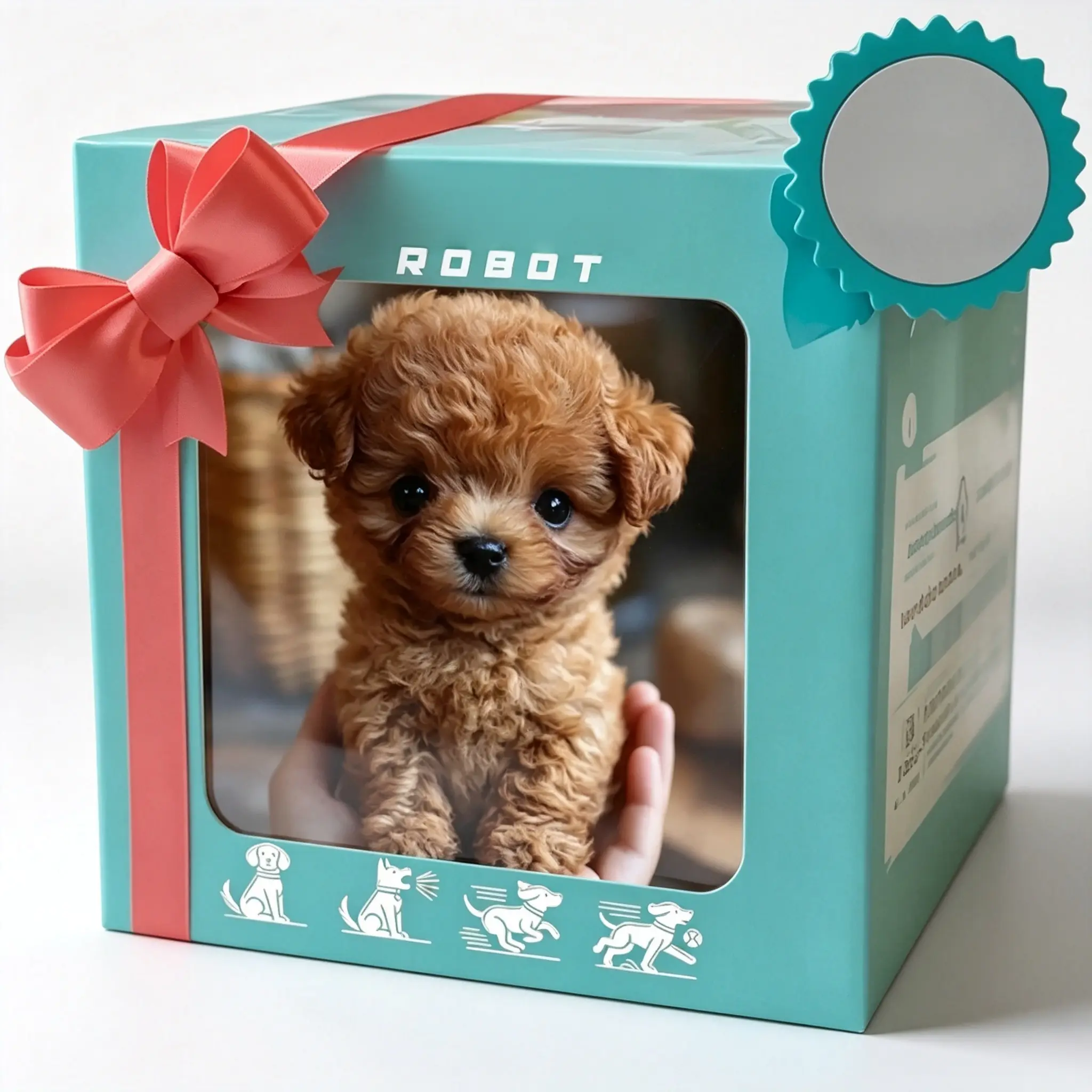 Interactive lifelike plush dog toy for kids, battery operated pet imitation toy that moves, makes sounds and swings tail, cute robotic animal toy gift for boys girls