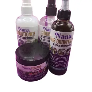 NanaBestStore Hair Growth Oil - Includes Conditioner Shampoo & Pomade Products for Board Meeting Application Review Inquiry Haircare
