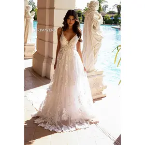 Primavera Couture 11102 Long A-Line Wedding Dress