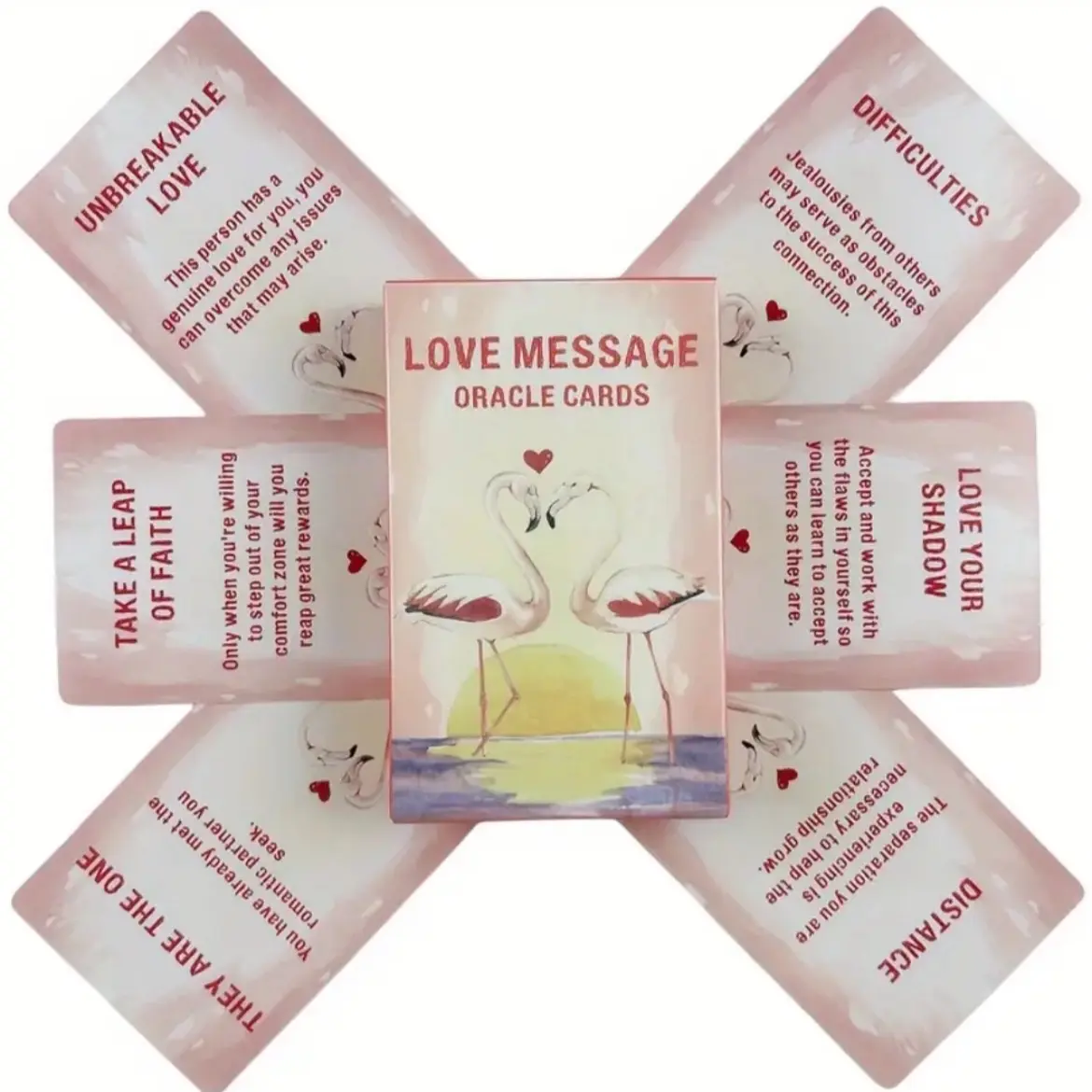 Love Message Oracle Cards