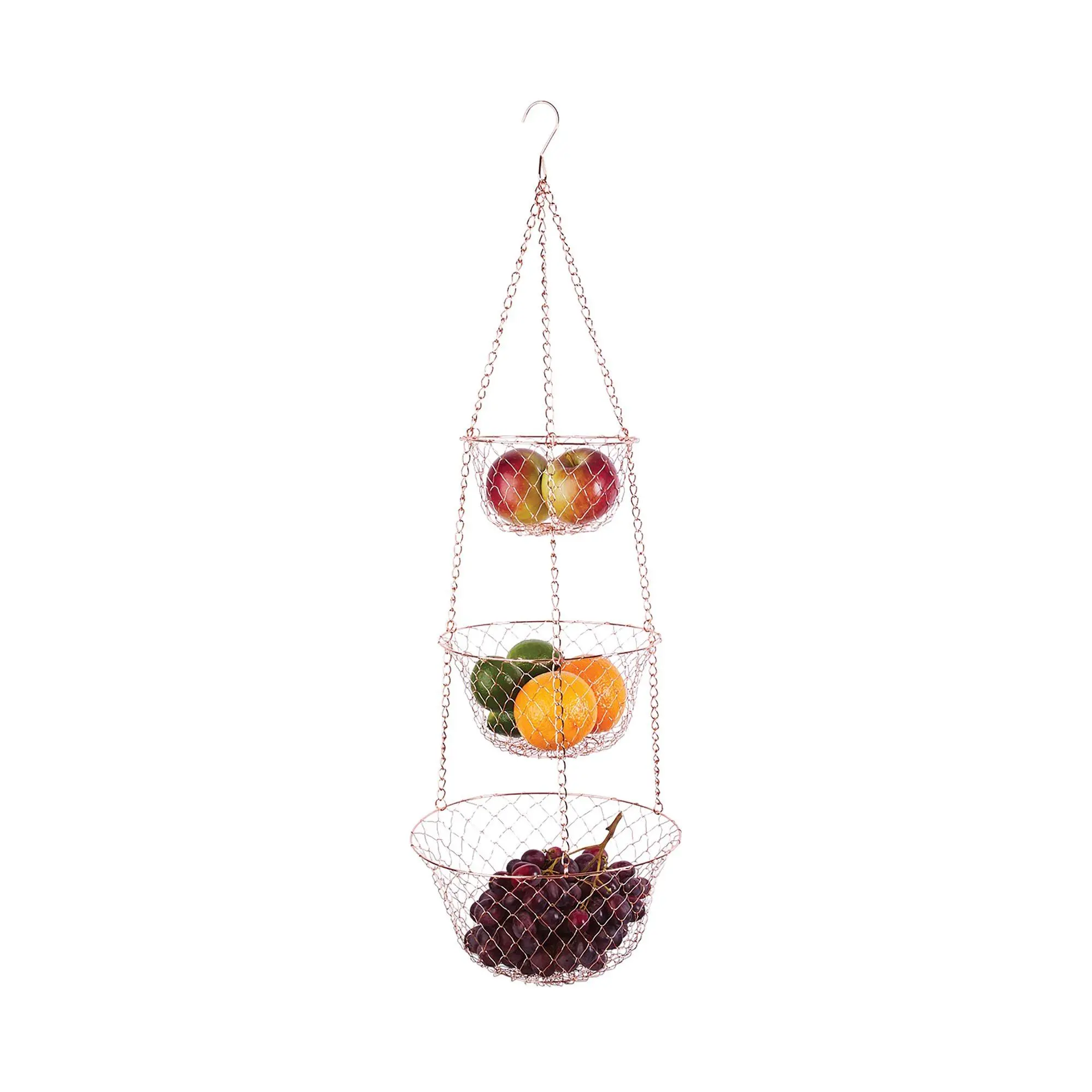 Fox Run Copper Hanging Baskets