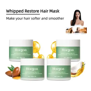 Argan Oil Hair Mask | Whipped Restore | Strengthens roots & hair, reduces breakage.Deeply nourishes, provides long-lasting hydration & locks in moisture.Boosts brightness, restores hair radiance.Repairs & softens hair, rebuilds hair elasticity.