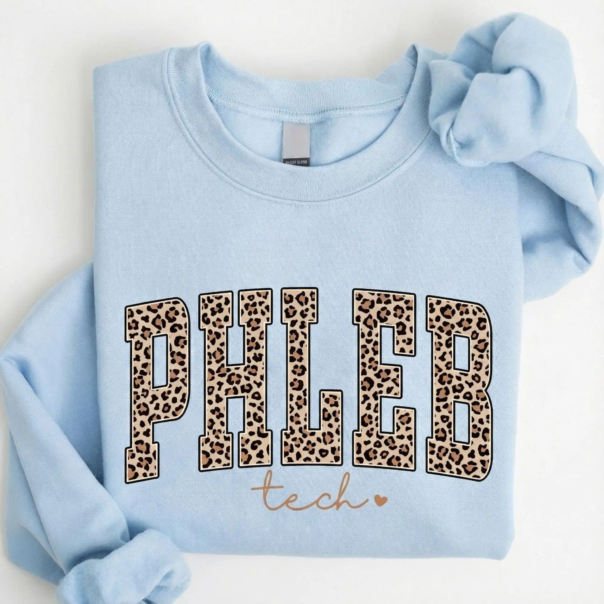 Phleb Tech Sweatshirt - Cute Phlebotomy Technician Group Gift for Healthcare Staff