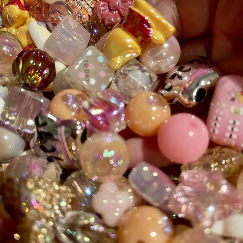 Honey Bead Mix - Assorted Colors & Styles for Crafting & Jewelry Making