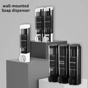 Wall Mounted Soap Dispenser, Manual Press Drip Type, 1/2/3*300ML Capacity, Bathroom Organizer, Home Decor, Furniture for Home