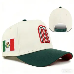 Mexico Flag Heart Embroidered Baseball Cap – Mexican Pride Hat, Adjustable Vintage Dad Hat, Gorra para Mexicanas, Stylish Mexico Hat for Women Men