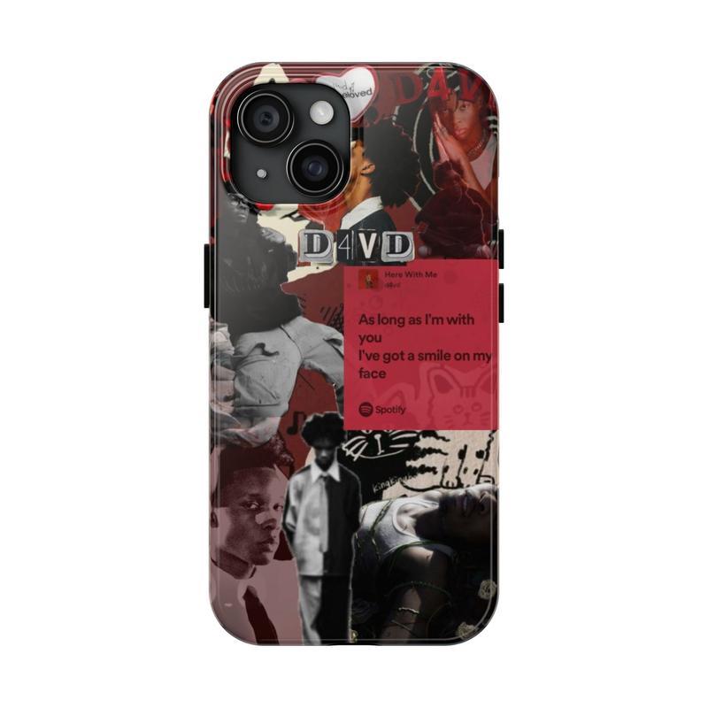 D4vd Phone Case Withered 2025 World Tour Protective Case Gift For Fans For iPhone 16 15 14 13 12 11 and Samsung S25 24 23 22 21