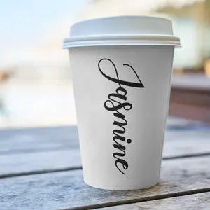Personalized Custom Name UV DTF Transfer Sticker for Tumblers, Coffee Cups, Wine Bottles, Bridesmaid Gifts, Stainless Steel & More Decor Decorative